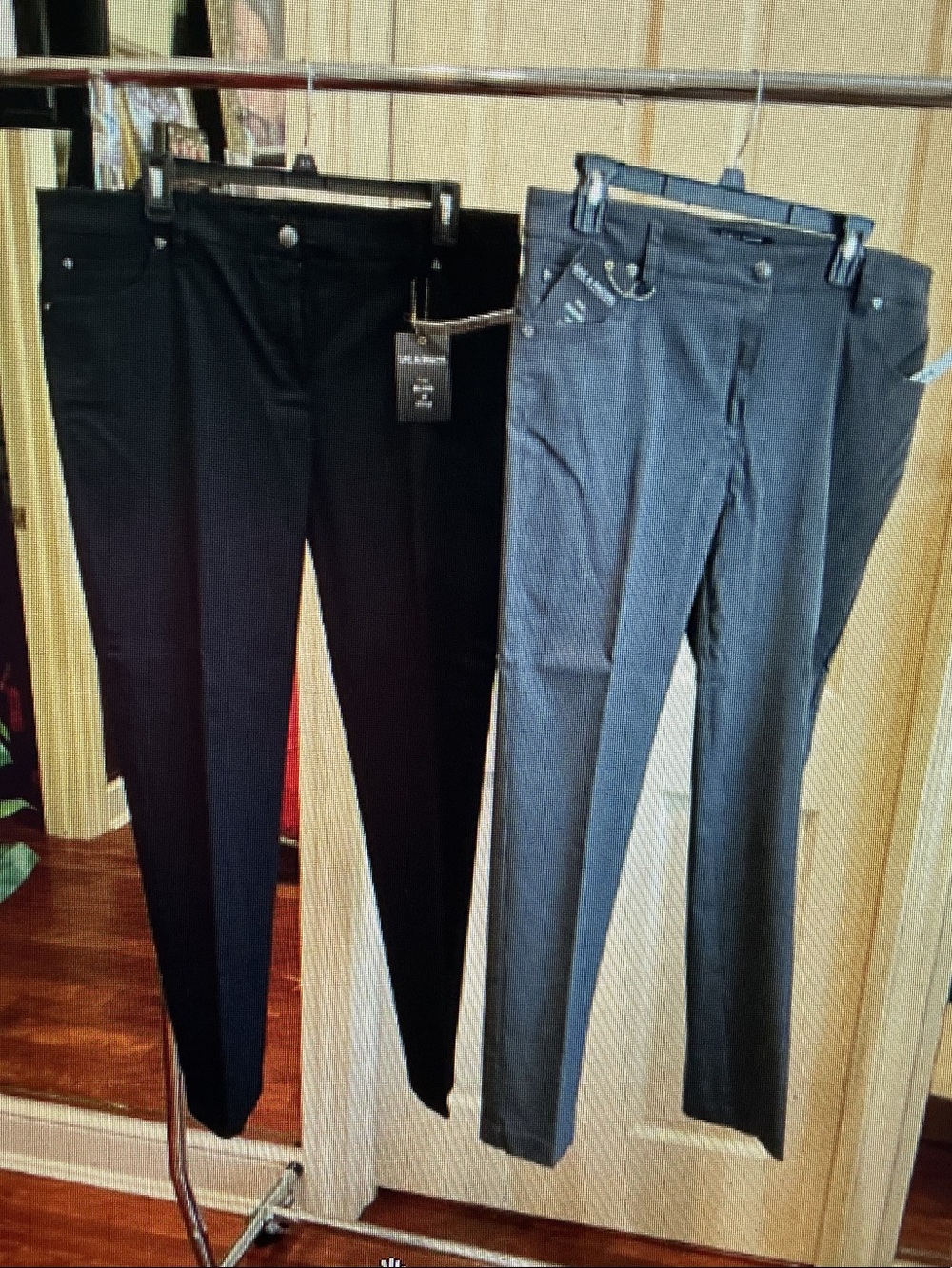 Zac & Rachel pants , 2 pairs , Black and Gray